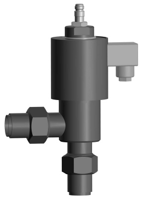 Клапаны электромагнитные угловые для газовых сред АМАКС-КЭУ  DN15-25мм