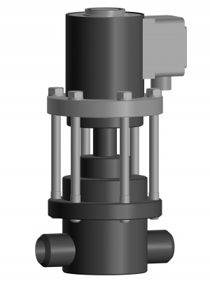 Клапаны двухпозиционные для жидких сред АМАКС-КЭЖ DN15-25мм